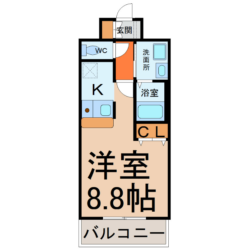 ライジングコート名古屋駅南 間取り