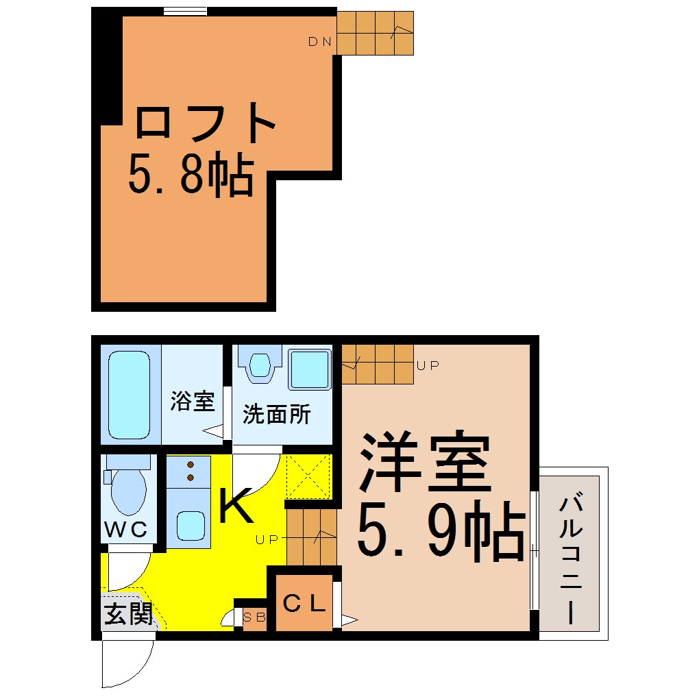 レーヴ・フルール 間取り