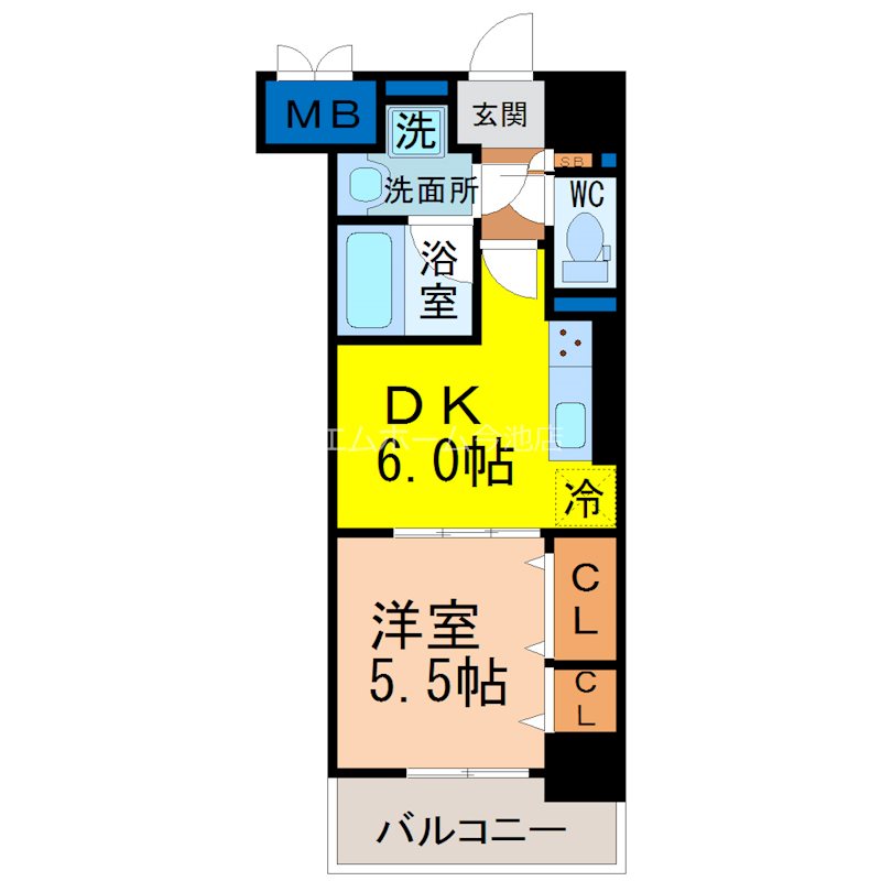 セレブレイト葵 間取り