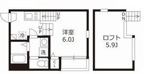 ハーモニーテラス志賀町Ⅴ 間取り