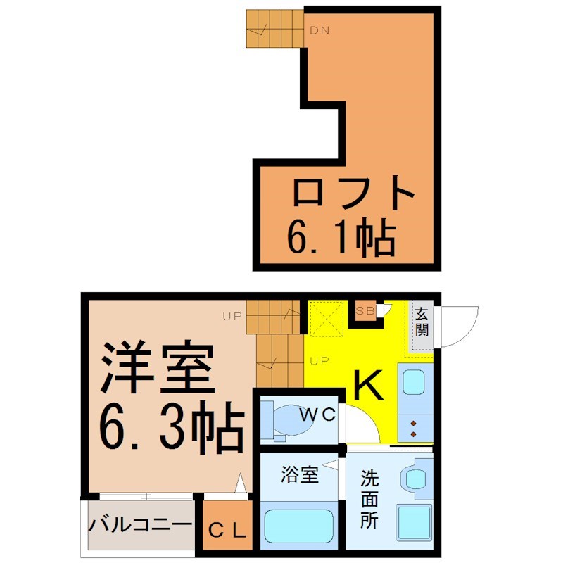 ハーモニーテラス大宝 間取り