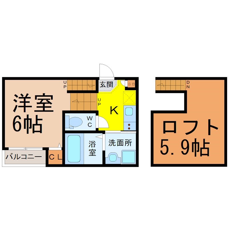 ソアレ大曽根 間取り