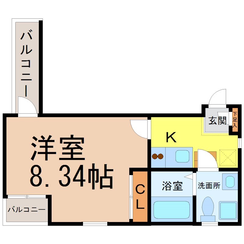 クラウド９コウウン 間取り