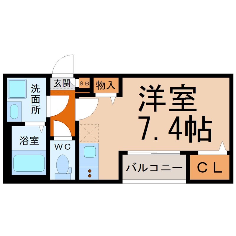 ハーモニーテラス高須賀町II 間取り