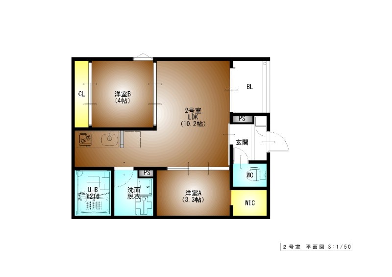 ＲＥＧＡＬＥＳＴ東枇杷島 間取り