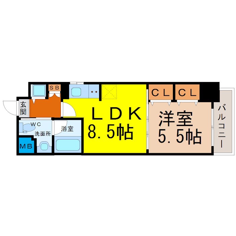 プラウランド堀田 間取り