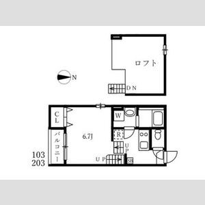 Ｄａｎｕａ下坂町（ダヌア下坂町） 間取り