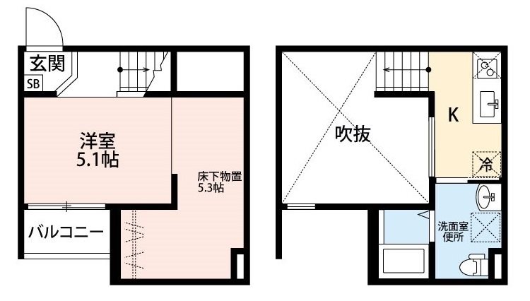 ルミエール十一番町 間取り