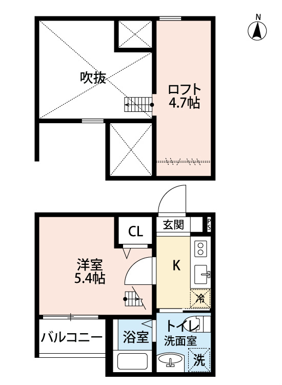 パルテノス名駅南 間取り