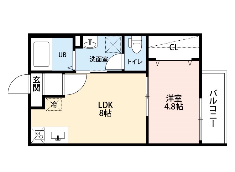 ルミエール新堀町 間取り
