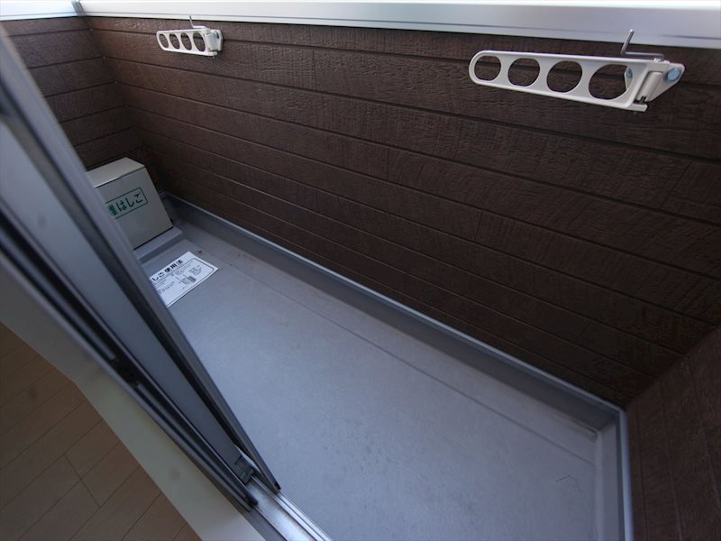 ルミエール新堀町 ベランダ