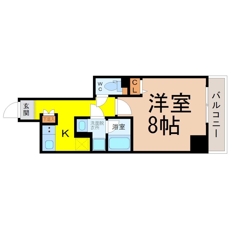 ディアレイシャス大須赤門通本町 間取り