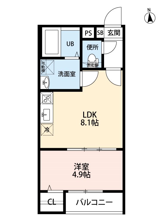 ＴＡ明前町　Ａ棟 間取り