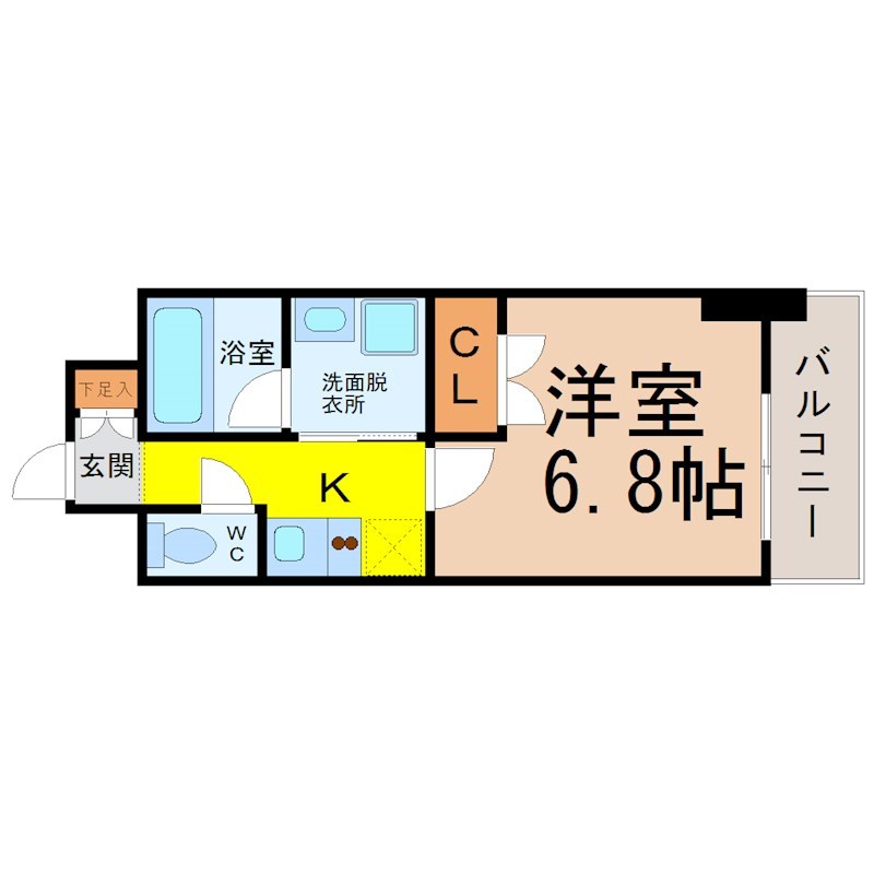 レジディア鶴舞 間取り