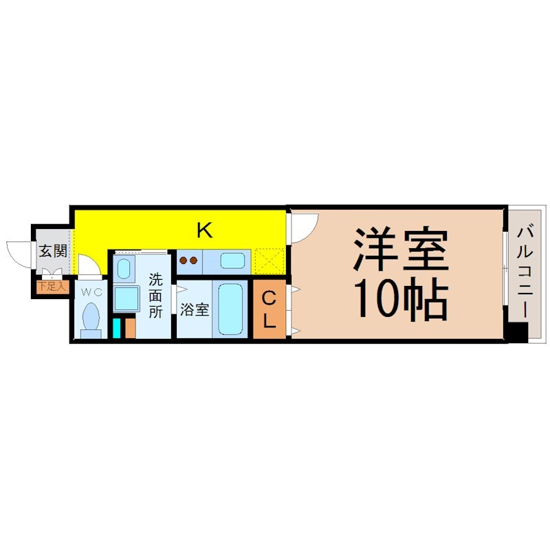 Ｇｒａｍｅｒｃｙ　Ｓａｋａｅ 間取り