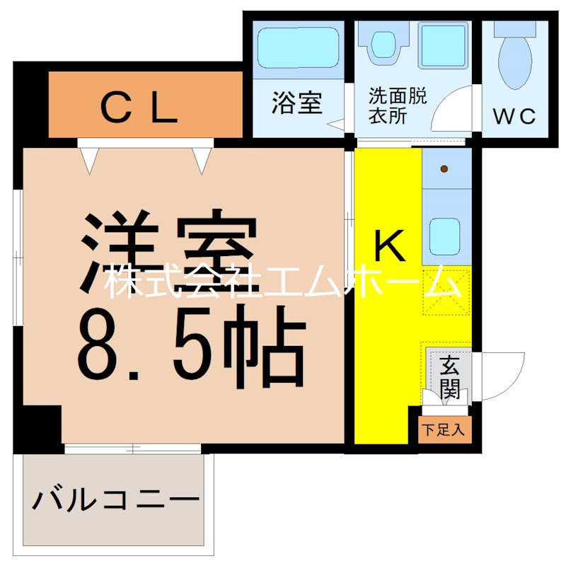 ｄｉｘ・9・7ビル（ディスナインセブンビル） 間取り