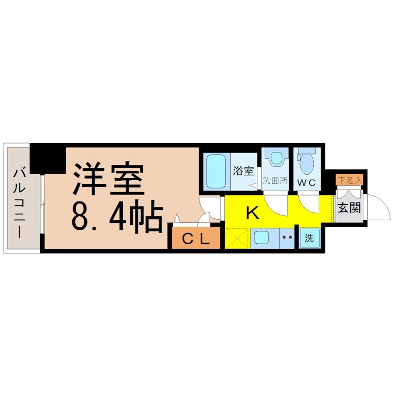 ディアレイシャス浅間町 間取り