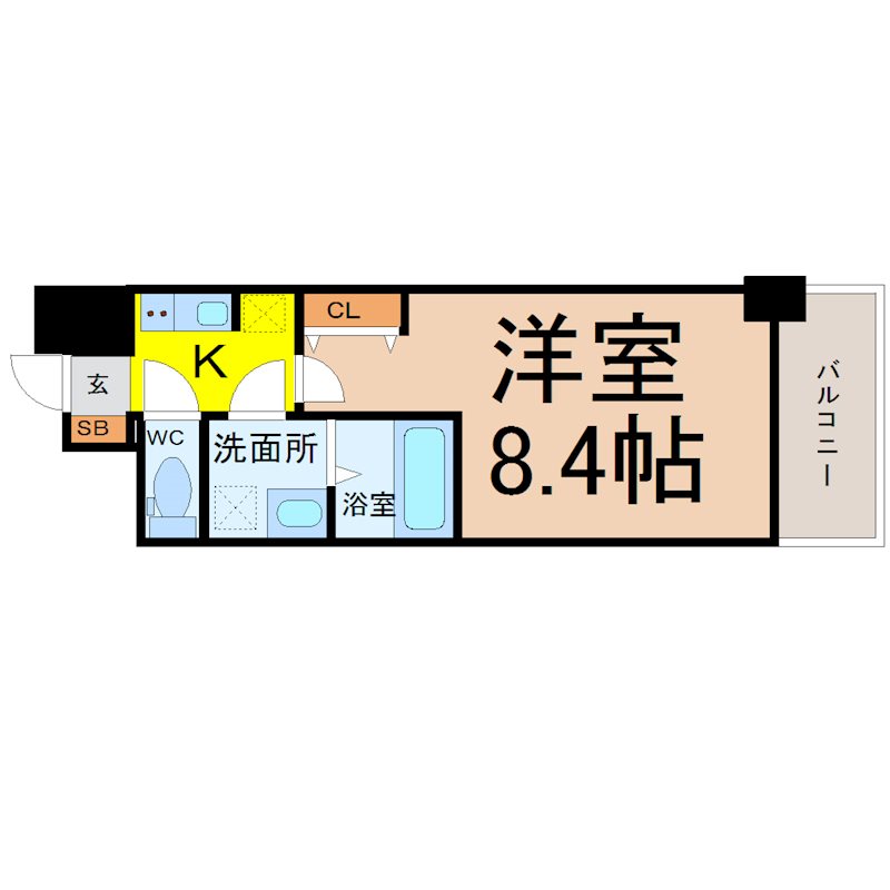 S-RESIDENCE山王 間取り