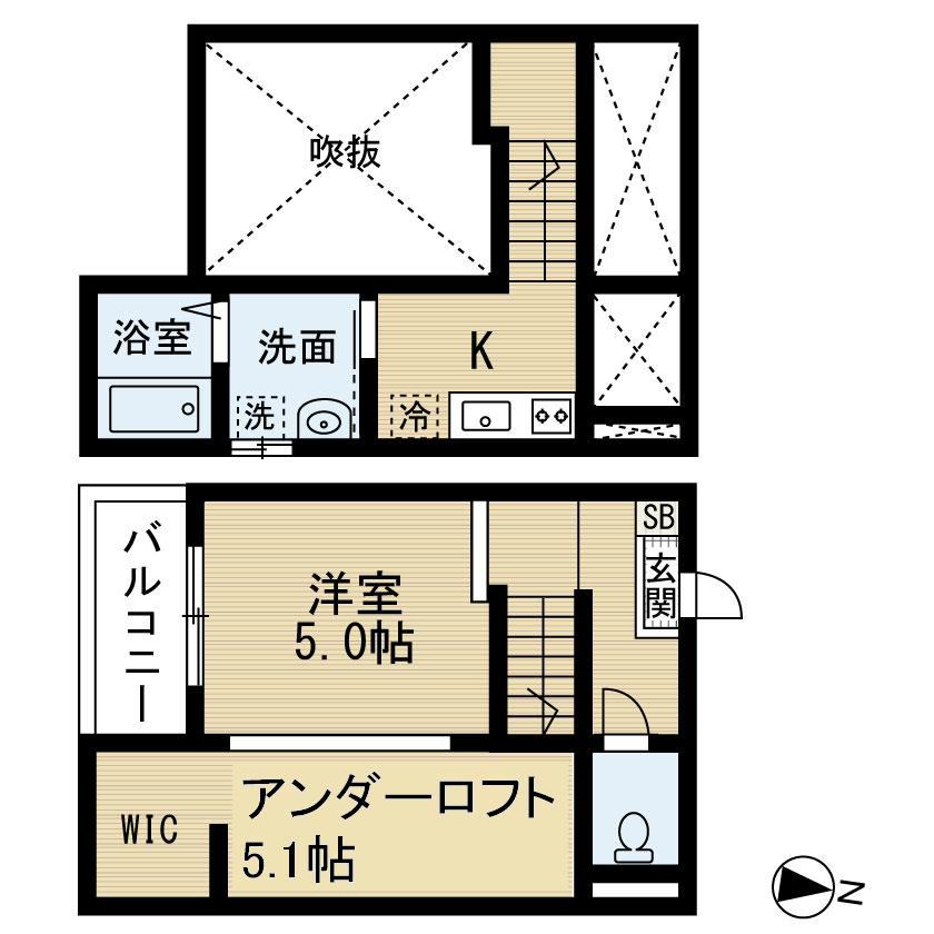 クラルテ8 間取り