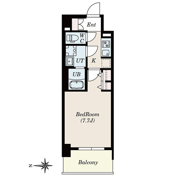 S-RESIDENCE堀田beaute 間取り