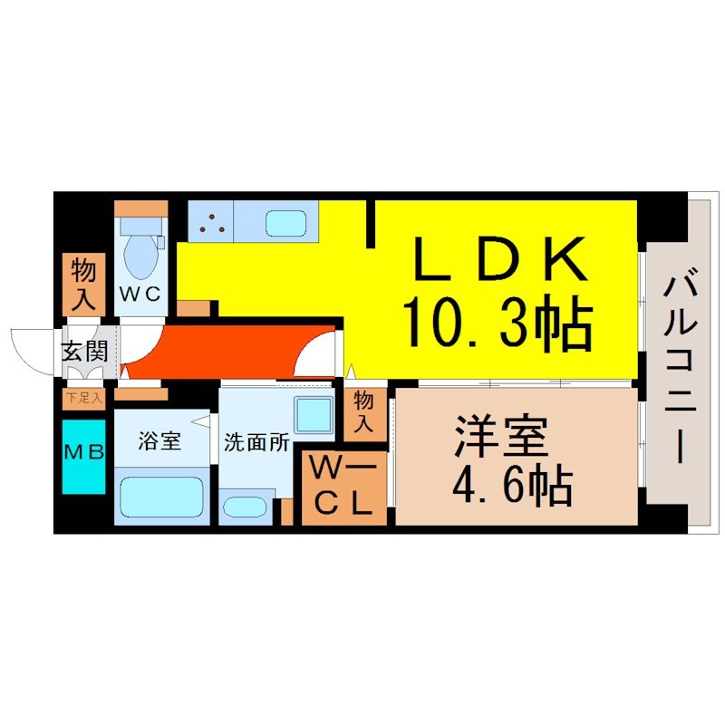 シェソワ東桜 間取り