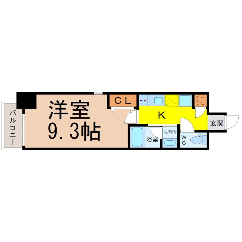 ディアレイシャス鶴舞公園 間取り