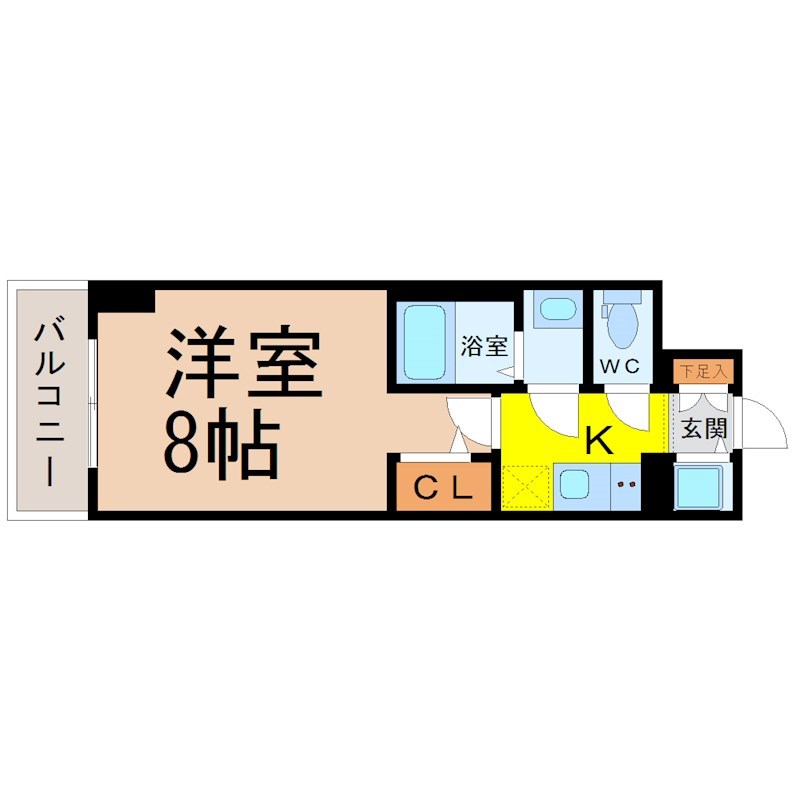 エスリード上前津セレーノ 間取り