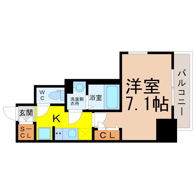 ディアレイシャス金山 間取り