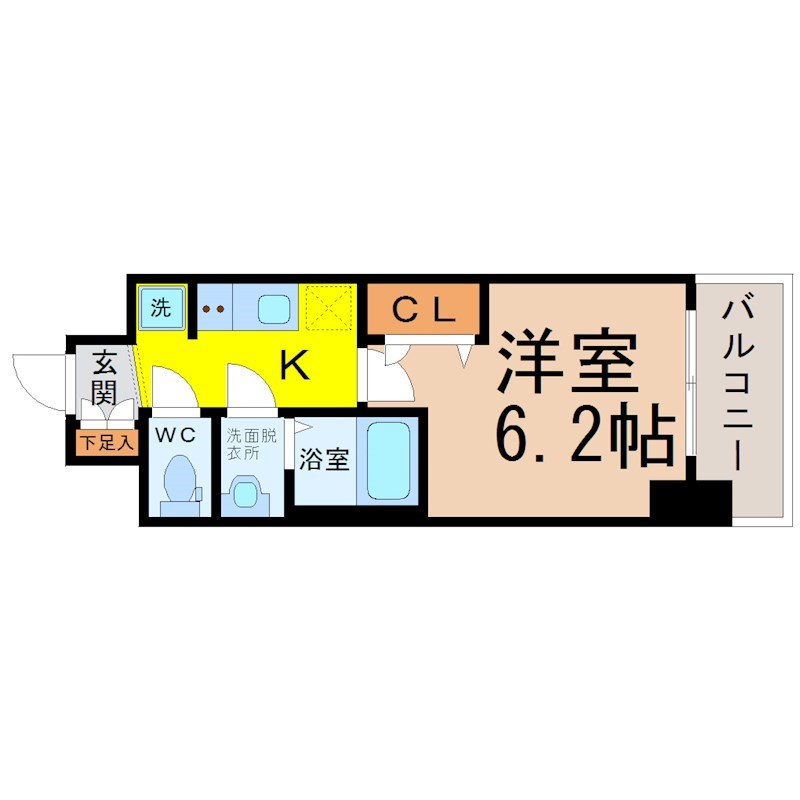 メイクス矢場町 間取り