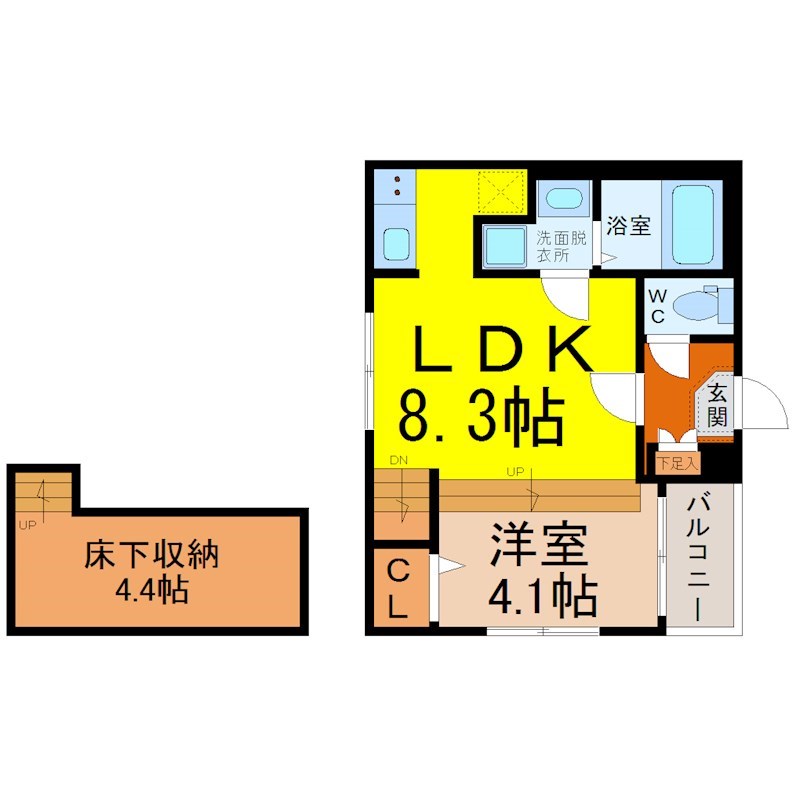 カノーパス日比野 間取り