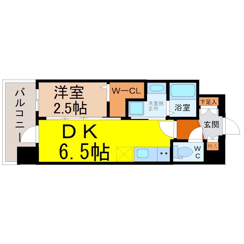 エステムコート名古屋サウスプレミオ 間取り