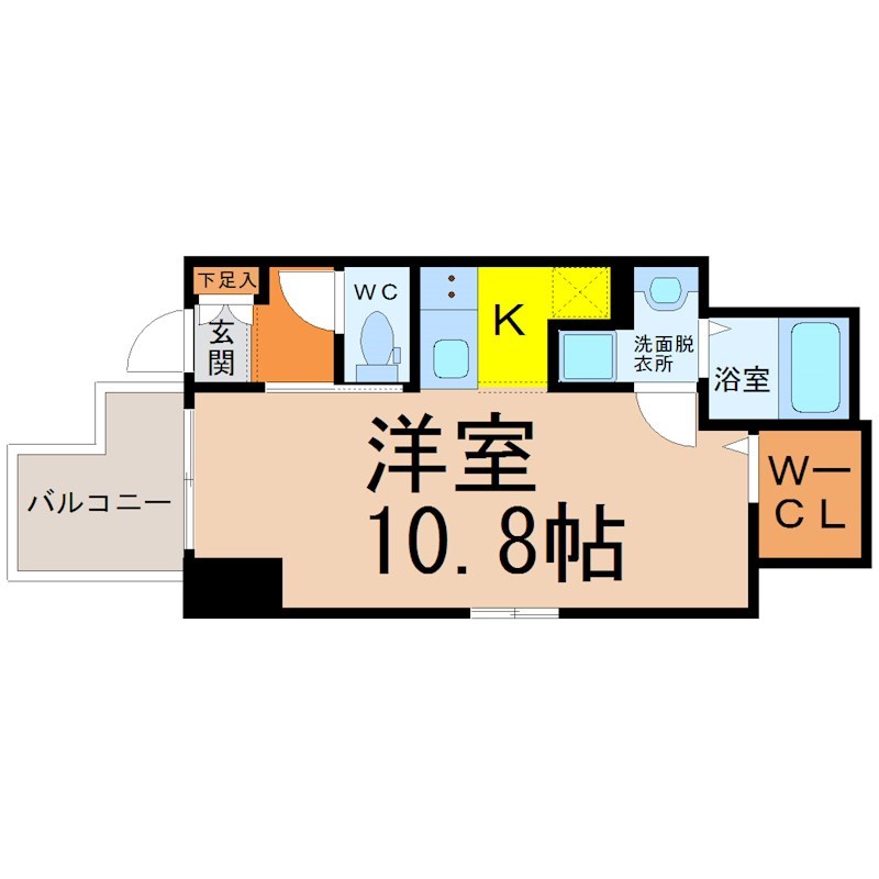 プレサンス桜通ザ・タイムズ 間取り