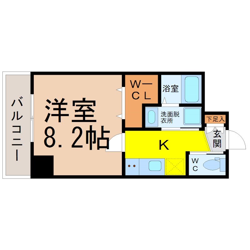 Ｃｅｒｅｓ志賀本通 間取り