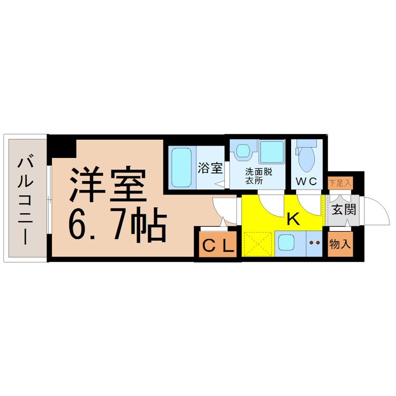 Ｓ－ＲＥＳＩＤＥＮＣＥ熱田 間取り