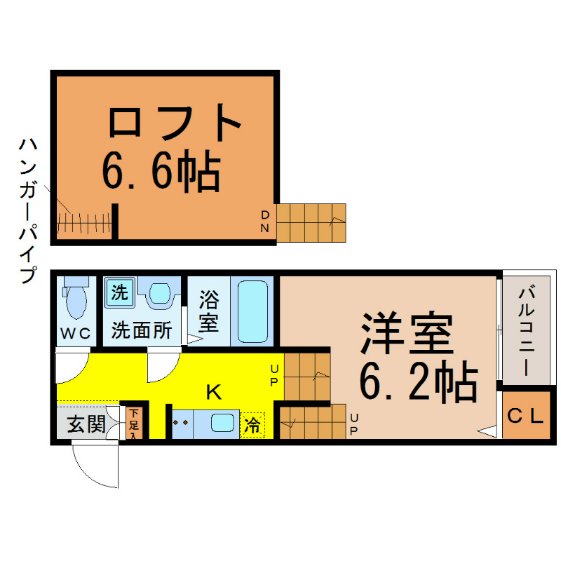Ｖｅｒｄｅ新守西（ヴェルデ新守西） 間取り