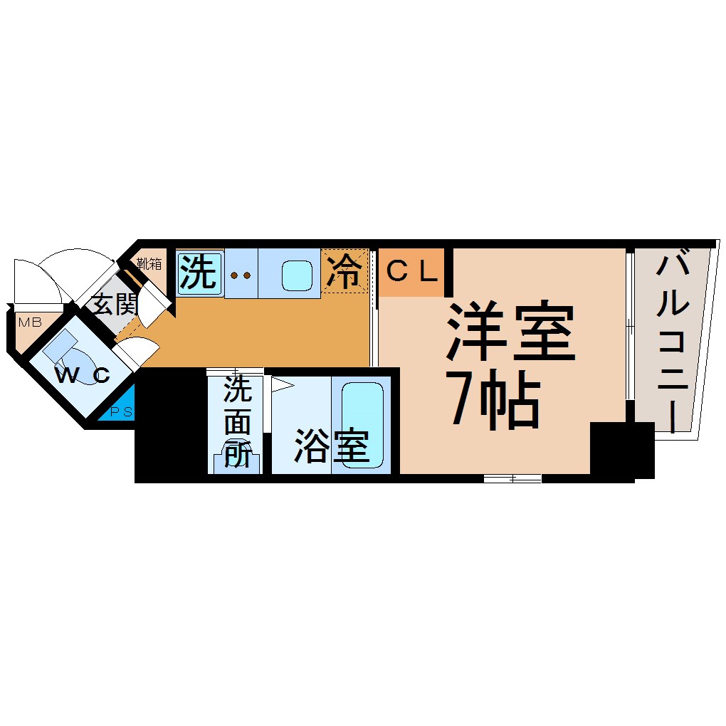 ヴァンデュール名古屋御器所 間取り