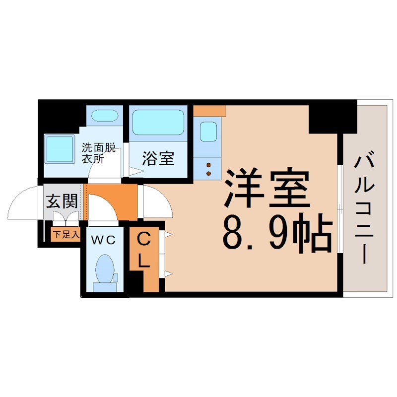 アレーヌコート新瑞橋 間取り