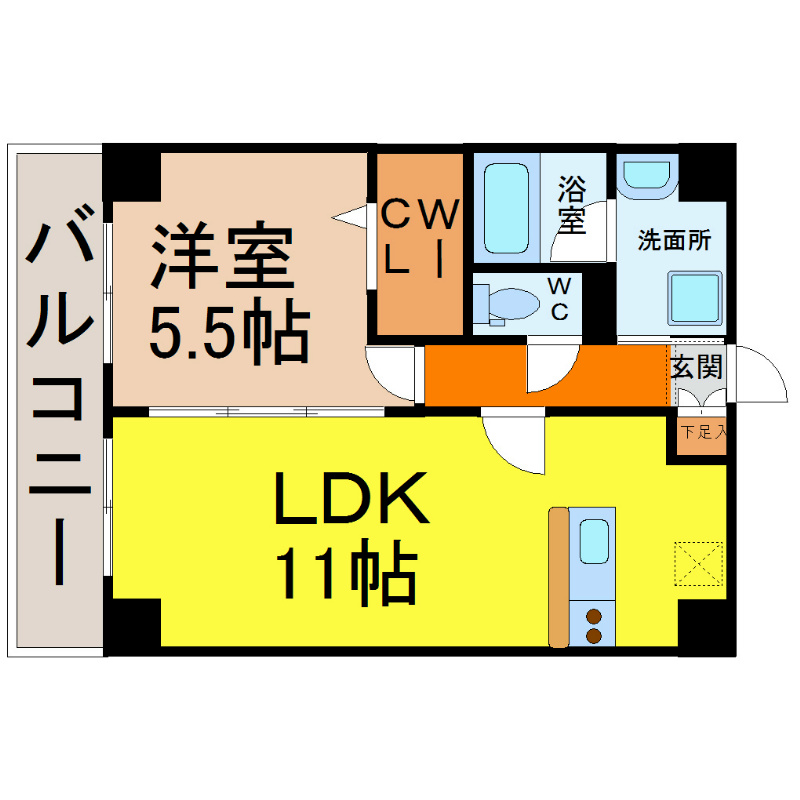 ロイヤルアベニュー 間取り