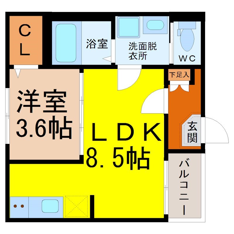 プレミアムテラス松葉町 間取り