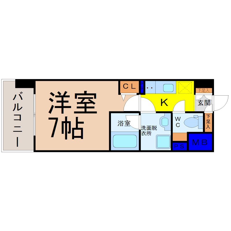 レジデンス東別院スクエア 間取り