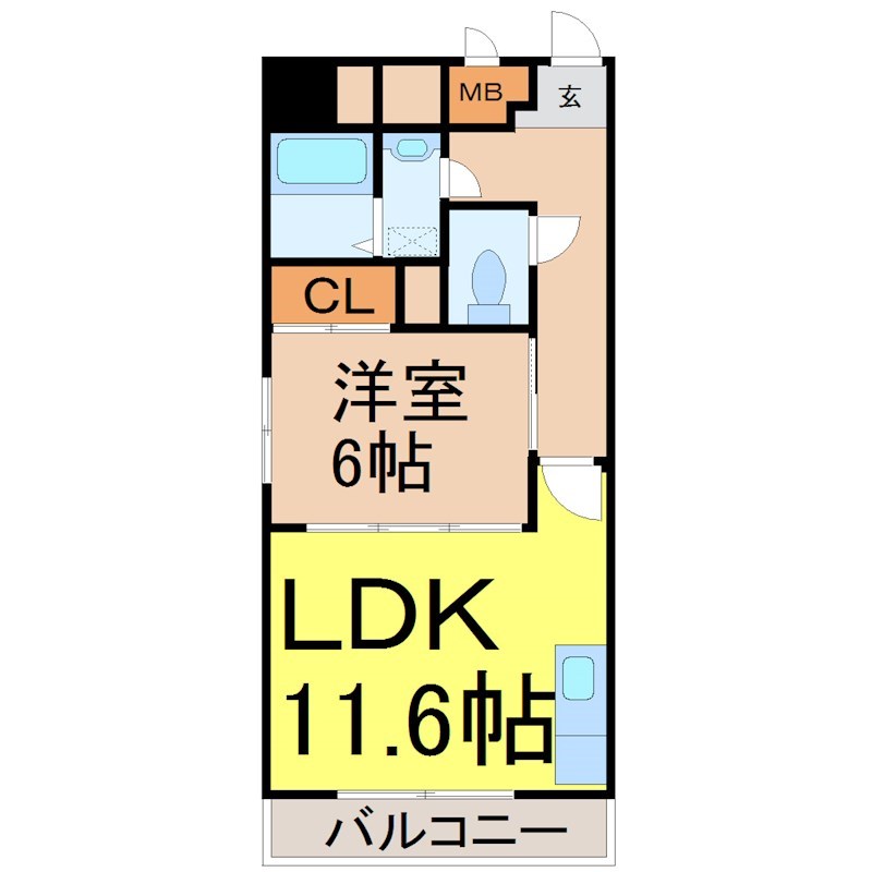 グランツ東別院 間取り