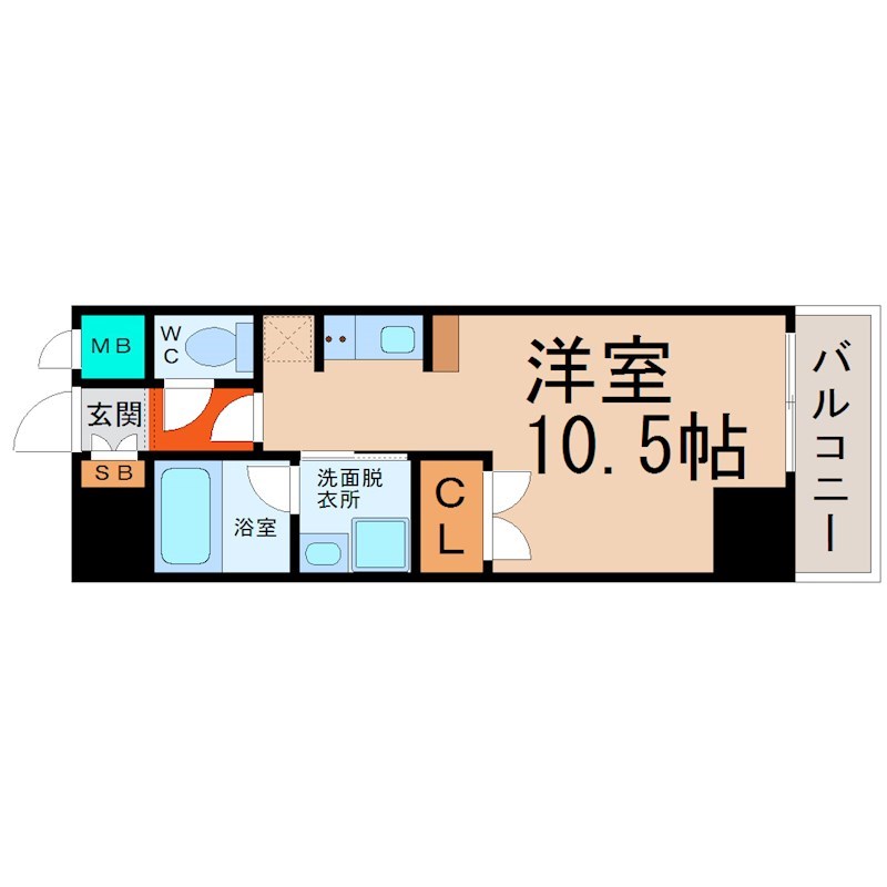 ＬＵＭＩＮＯＵＳ東別院 間取り