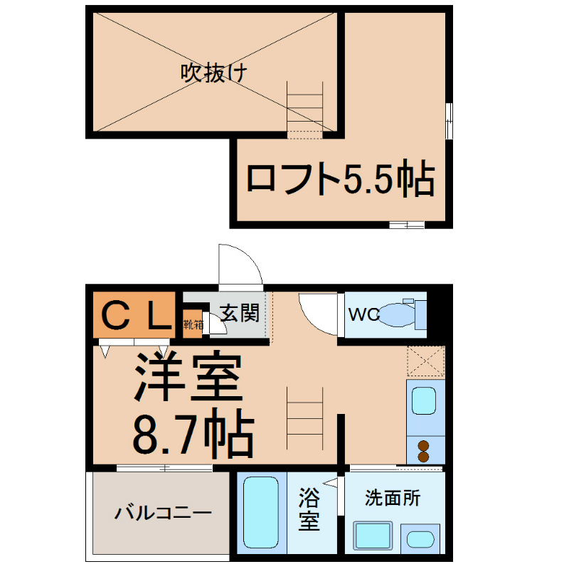 ベーネ日比野 間取り