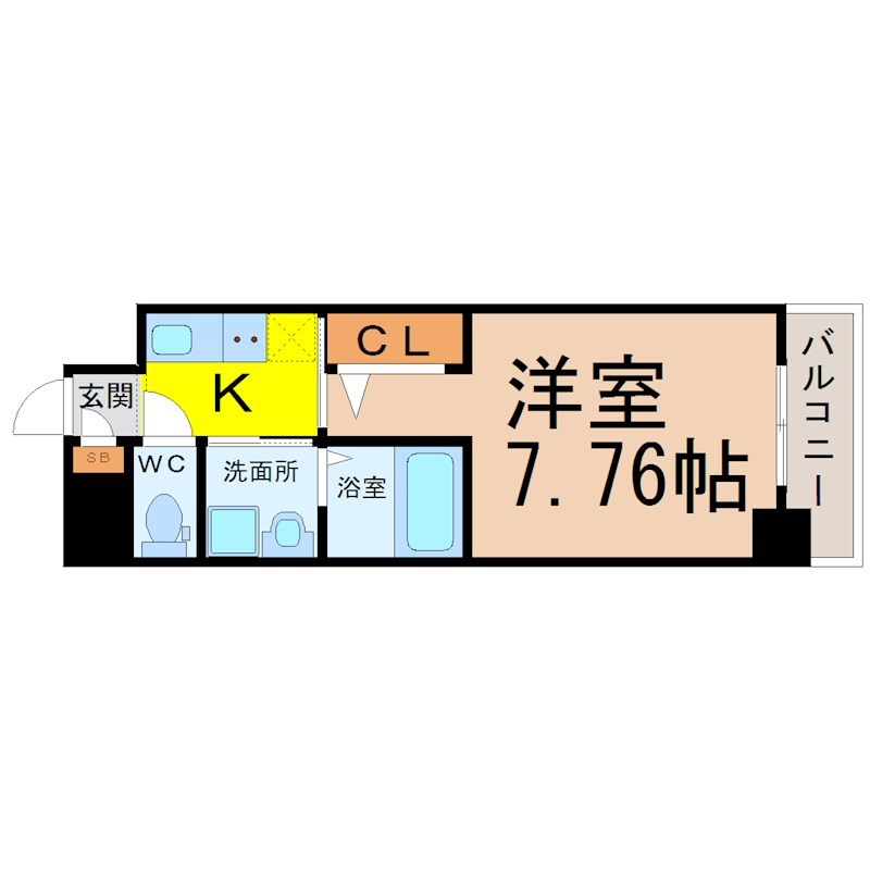 ＡｒｔｉｚＡ東別院（アルティザ東別院） 間取り
