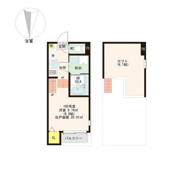 ルキシオン名古屋南 間取り