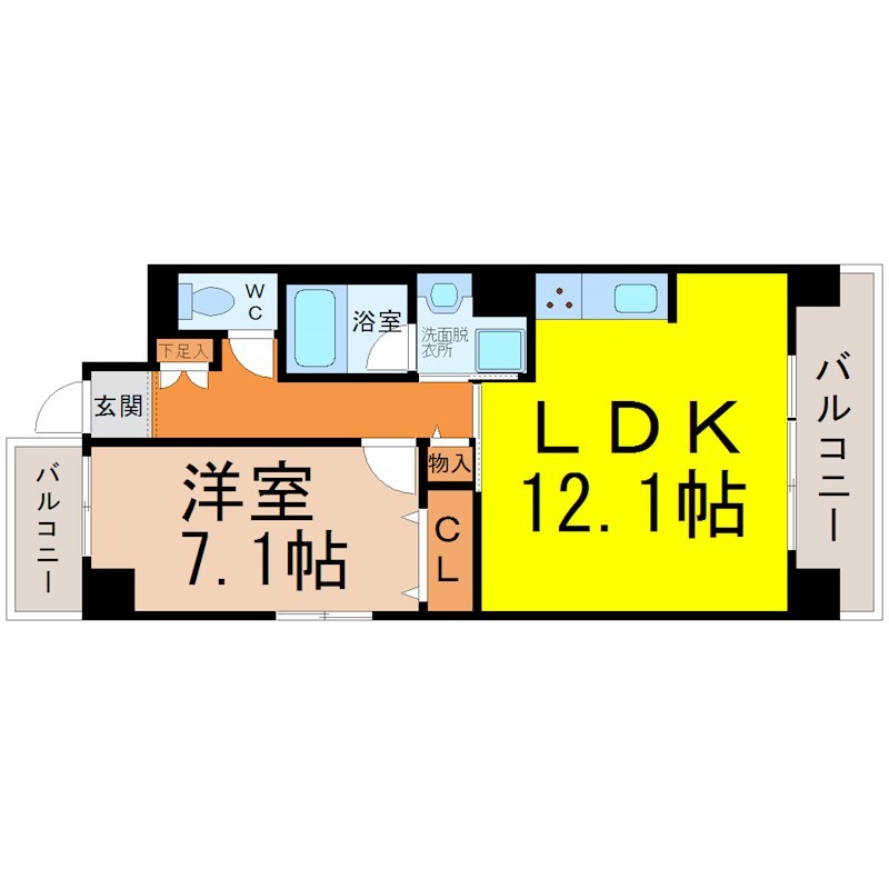 ヴェネチアプリモ 間取り