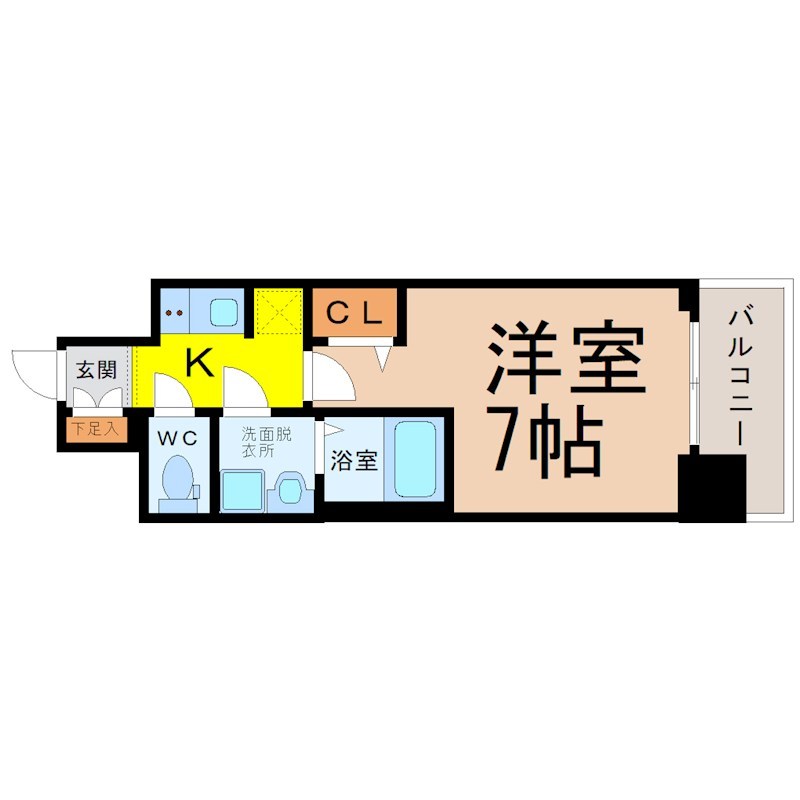 Ｓ－ＲＥＳＩＤＥＮＣＥ上前津駅前 間取り