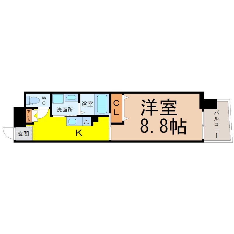 Ｎａｐａｒｔｍｅｎｔ（Ｎアパートメント） 間取り
