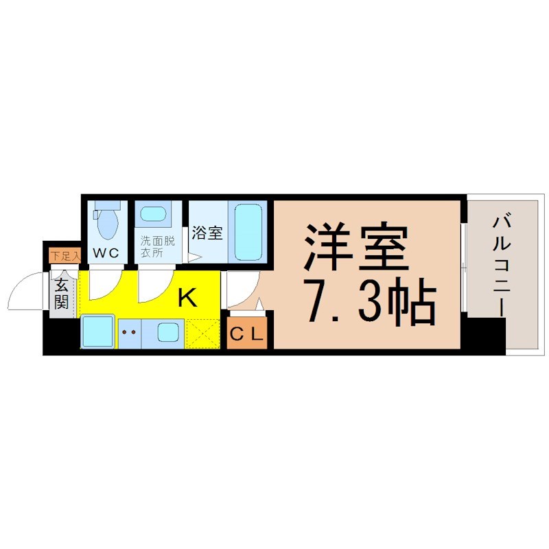 Ｓ－ＦＯＲＴ大須観音 間取り