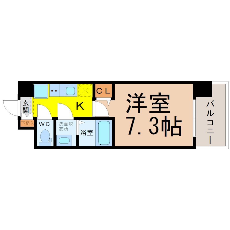 Ｓ－ＦＯＲＴ大須観音 間取り
